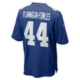 thumbnail image 3 of Men's Nike Demetrius Flannigan-Fowles  Royal New York Giants Team Game Jersey, 3 of 5