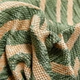 thumbnail image 4 of Well Woven Medusa Kesia Modern Striped Green 2'7" x 9'10" Runner Indoor Outdoor Rug, 4 of 7