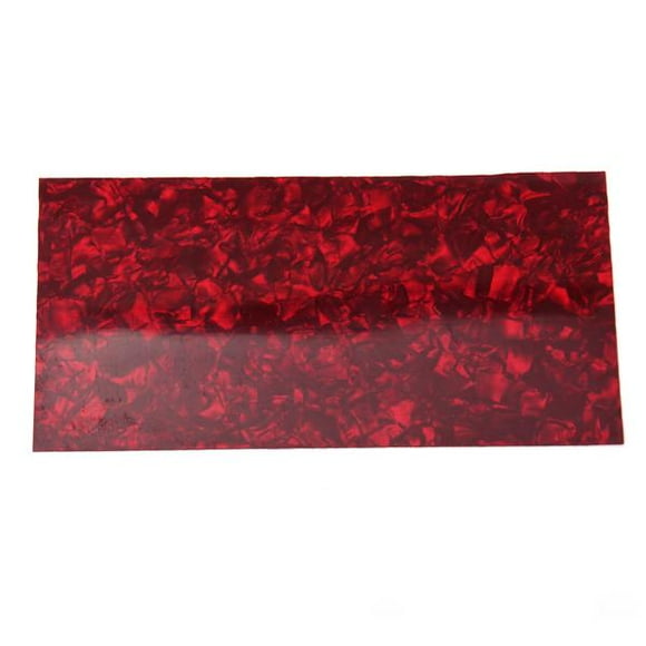 Red Tortoise Celluloid Guitar Veneer Head Sheet & amp; amp; =