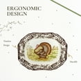 thumbnail image 6 of Spode Woodland Turkey Octagonal Platter, 6 of 7