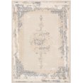 thumbnail image 2 of Well Woven Gemme Ivory Vintage Oriental Medallion Soft Glam Distressed Area Rug 5x7 (5'3" x 7'3"), 2 of 8