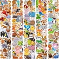 thumbnail image 1 of 200 pintadas de dibujos animados de animales, pegatinas de animales Shuxiu Wang 9024715012494, 1 of 5