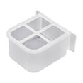 thumbnail image 2 of JingChun 1Pc Small Bird Slot Feeder No Mess Cage Hanging Feeder Cup Plastic Food & Water Dispenser Bowl, 2 of 5
