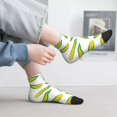 thumbnail image 4 of Salouo Corns Pattern Unisex Middle Tube Socks,Middle-Finger Knee High Socks Over The Calf Tube Stocking Crew Stockings for Women and Men Tube Socks, 4 of 8