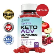Optimal Keto Extreme ACV Gummies 2000mg Dietary Supplement 60 Gummys