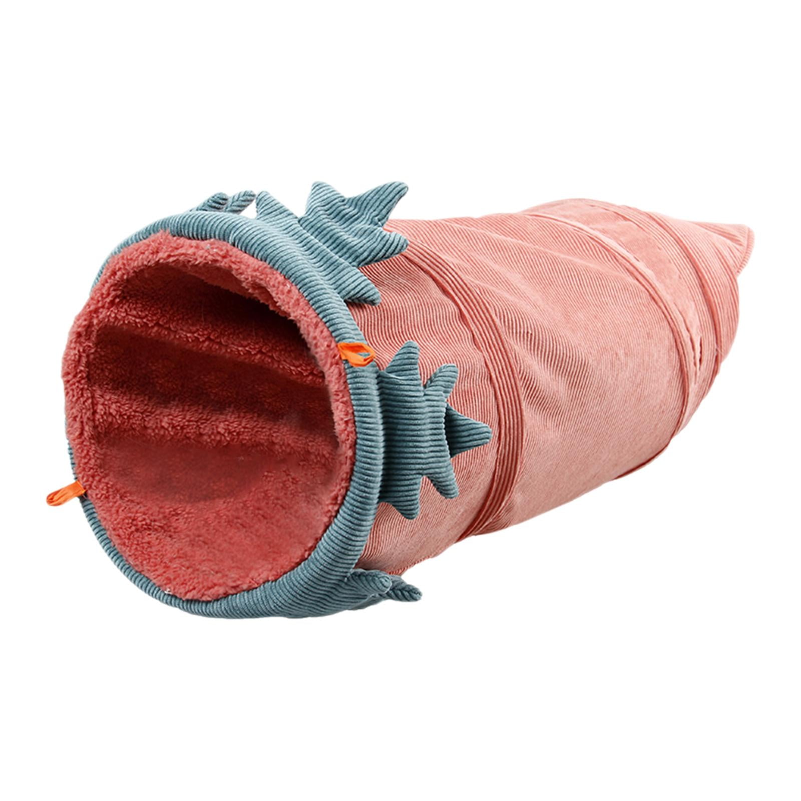 EHJRE 2 Pcs Hamster Tunnel Toys Tube Tent Guinea Pig Mice Rat