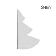 thumbnail image 1 of Fabric Christmas Tree Sewing Template Handmade Christmas Tree Quilting Set, 1 of 8