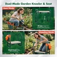thumbnail image 3 of Garden Kneeler and Seat Foldable Kneeling Chair with Extendable Legs & Thickened Pad,Heavy Duty Foldable Gardener Stool with Tool/Storage Bags for Grandparents Gardeners, 3 of 8