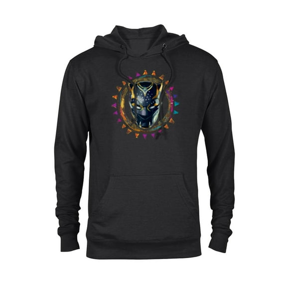 Marvel Black Panther: Wakanda Forever New Panther Mask Sun - Pullover Hoodie for Adults - Customized-Black