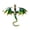 Light Green, variant on Vintage Oil-dripping Flying Dragon Brooch Rhinestone Cartoon Enamel Animal Shape Men Women Clothing Hat Bag Lapel Pin Fashion Jewelry Gift