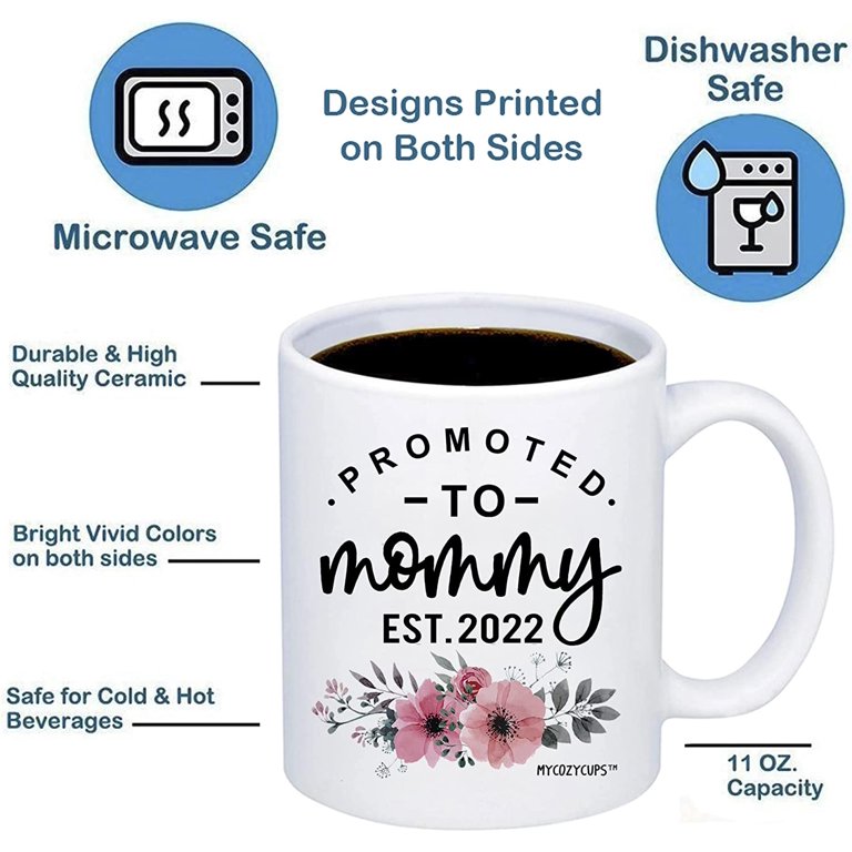 Ceramic New Mommy Mug Description: The perfect gift to perk up the new mom! Ceramic  Mug holds up to 15 ozs. Wa…