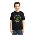 thumbnail image 2 of Wild Bobby My Teacher Survived 100 Days of Me Funny Dinosaur Cool Dino, 100 Days of School 2024 2025 Design for Kids Youth Boys Girls School Unisex Boys Girls Graphic Youth T-Shirt, 2 of 6