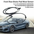 thumbnail image 1 of Rbaofujie Front Rear Brake Pad Wear Sensor for E81 E90 E91 E92 3-Series Sales Today Clearance, 1 of 8