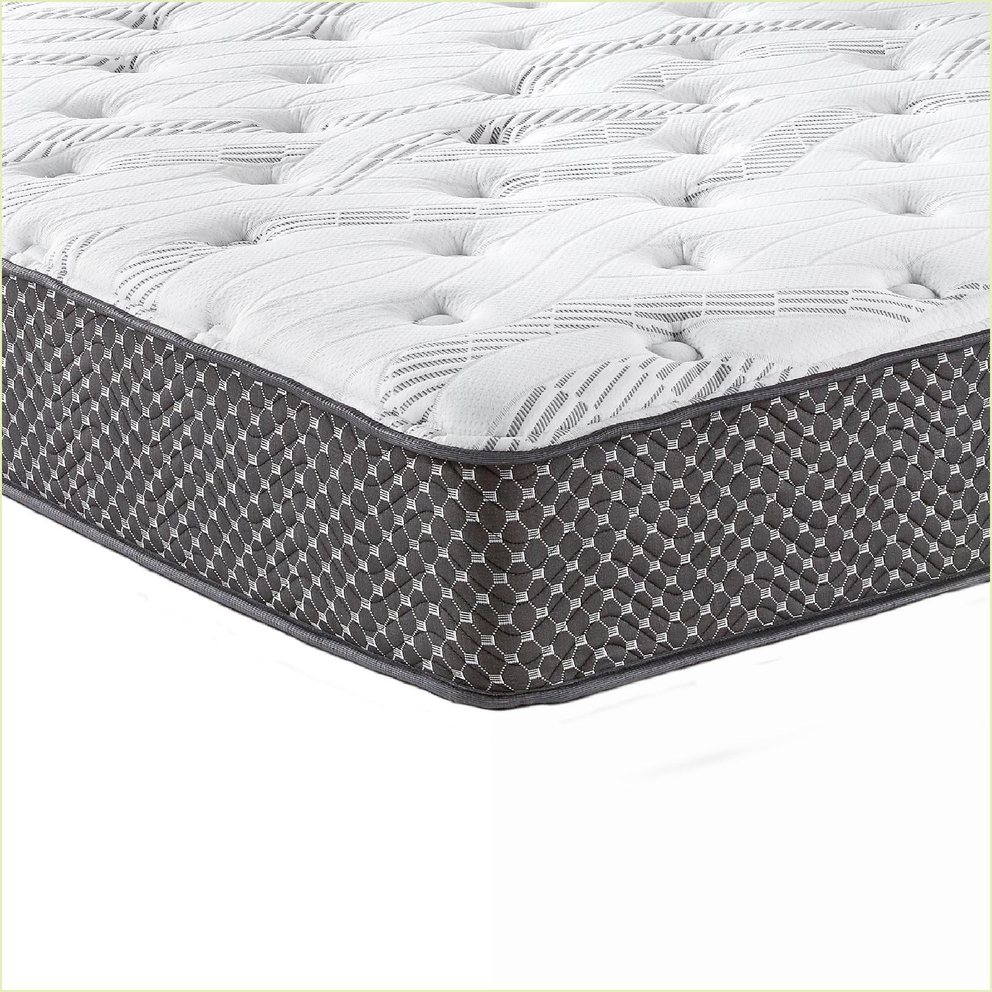 Mattresses, 10'' Medium Firm Hybrid Queen Mattress with Quilted Wicking Cover | Foam+Spring | Off-White