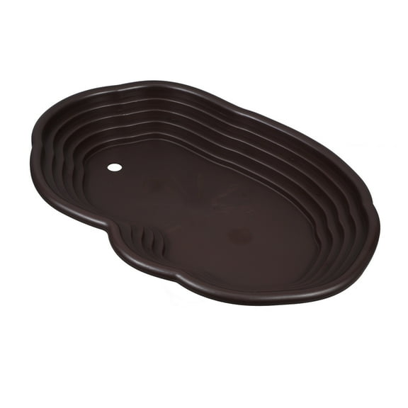 LABSERRON Tortoise Bathing Tub for Bearded Dragon Bath 1Set 15.4X10.4X1.8In