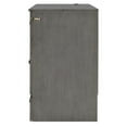 thumbnail image 5 of Murphy Bed Full Size, Cabinet Bed with Charging Station Large Storage Drawer for Home Office or Small Room, Hideaway Bed Full Foldable Platform Bed,  Gray, 5 of 8