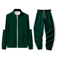 thumbnail image 1 of Disfraz de Cosplay del Juego del Calamar Horro para hombre, chaqueta con capucha, sudadera deportiva, chándal, ropa de fiesta de carnaval, 1 of 6