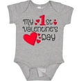 thumbnail image 3 of Inktastic My First Valentines Day Red Hearts Boys or Girls Baby Bodysuit, 3 of 5