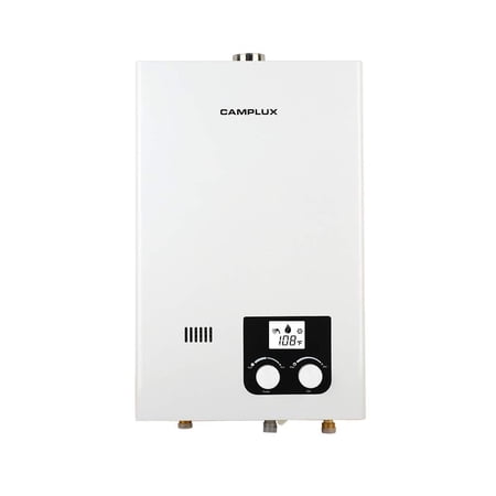Camplux CM264 10 Litre 2.64 GPM Liquid Propane High Capacity Indoor Tankless Water