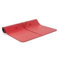 thumbnail image 2 of LIFORME Love Travel Yoga Mat- Patented Alignment System, Warrior-Like Grip, Non-Slip, Eco-Friendly and Biodegradable, Ultra-Lightweight, Sweat Resistant, Long, Wide and Thick (Red), 2 of 5