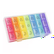 thumbnail image 1 of Pastillero Semanal 3 Tomas Organizador Medicamentos Portátil Multicolor, 1 of 6