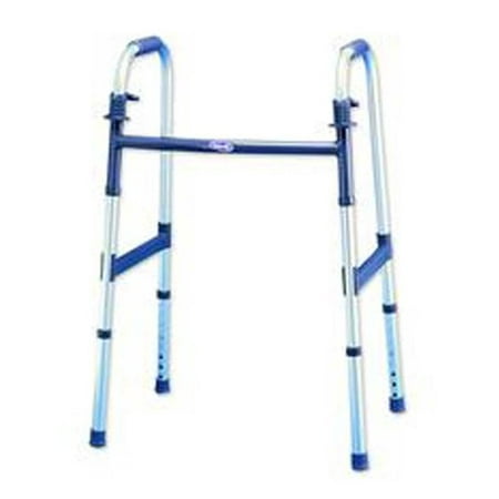 - INVACARE CORPORATION INV6291A 1 Each Single I-Class Dual-Release Light Folding Walker Height adjusts 30(3/8) x 37(3/8) Adult Fits usersB 5'3 to 6'4 Warranty INVACARE CORPORATION 6291A