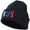 Navy, variant on Russia RUS Flag Embroidered Long Beanie - Royal OSFM