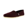Toms Men's Classic Canvas Red Mahogany Ankle-High Flat Shoe - 9.5M