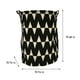 thumbnail image 2 of Xihbxyly Cesto de Ropa Sucia Plegable de Lona, Portátil con Asas, Gran Capacidad para Ropa, Juguetes y Toallas, Ideal para El Baño, Dormitorio, Guardería, 40 X 50 Cm., 2 of 7