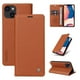 thumbnail image 5 of Funda para iPhone 15 Estuche de Cuero PU Tipo Cartera con Ranuras para Tarjetas y Cierre Magnético, 5 of 5
