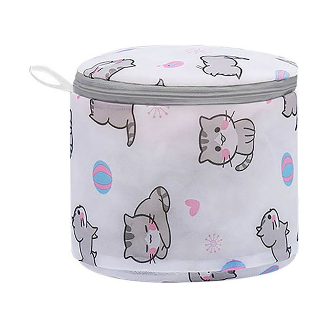 Fiudx Bolsa de Lavandería Gruesa, con Cremallera, Antideformación, Gran Permeabilidad Al Agua, Ideal para El Lavado de Ropa, Lavable a Máquina, Varios Tamaños (50 X 60 Cm, 30 X 40 Cm, 22 X 33 Cm)