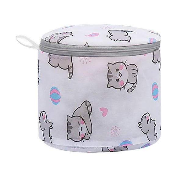 Fiudx Bolsa de Lavandería Gruesa, con Cremallera, Antideformación, Gran Permeabilidad Al Agua, Ideal para El Lavado de Ropa, Lavable a Máquina, Varios Tamaños (50 X 60 Cm, 30 X 40 Cm, 22 X 33 Cm)