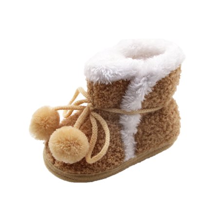 

Relanfenk Baby Sneakers Girls Boys Soft Booties Snow Boots Toddler Warming Shoes