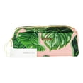 thumbnail image 3 of Sophia Joy Organizer for Makeup, Travel Toiletries, Hair Accessories, Lotions, & Jewelry in Pink & Green Whimsy Palm Fashion Pattern with Signature Gold Hardware, 3 of 7