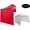 Red, variant on Impact Canopy Side Wall Kit, Canopy Walls for 10x10 Instant Pop Up Canopy Tent, Walls Only, 2 Pack, Red