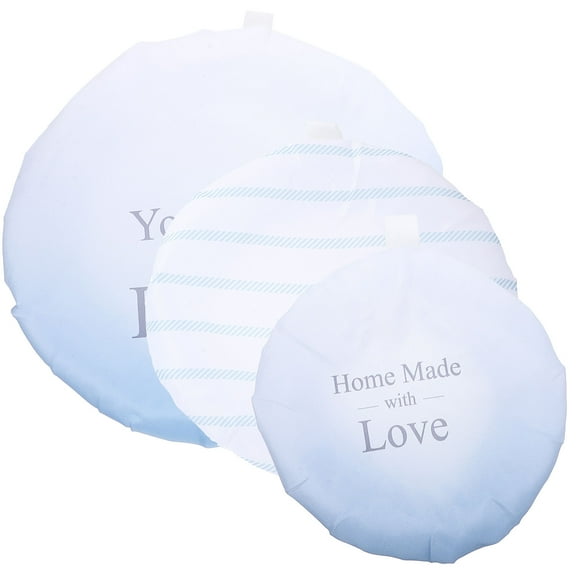 PENIKOKO 3Pcs Reusable Elastic Bowl Covers For Home Kitchen And Food Safety