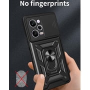 Case for Xiaomi Redmi Note 12 Pro 5G (Not 4G) with Camera Cover