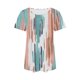 thumbnail image 5 of Camiseta Casual de Cuello Redondo de Manga Corta de las Mujeres, Top Ligero de Moda para el Uso Diario, 5 of 5