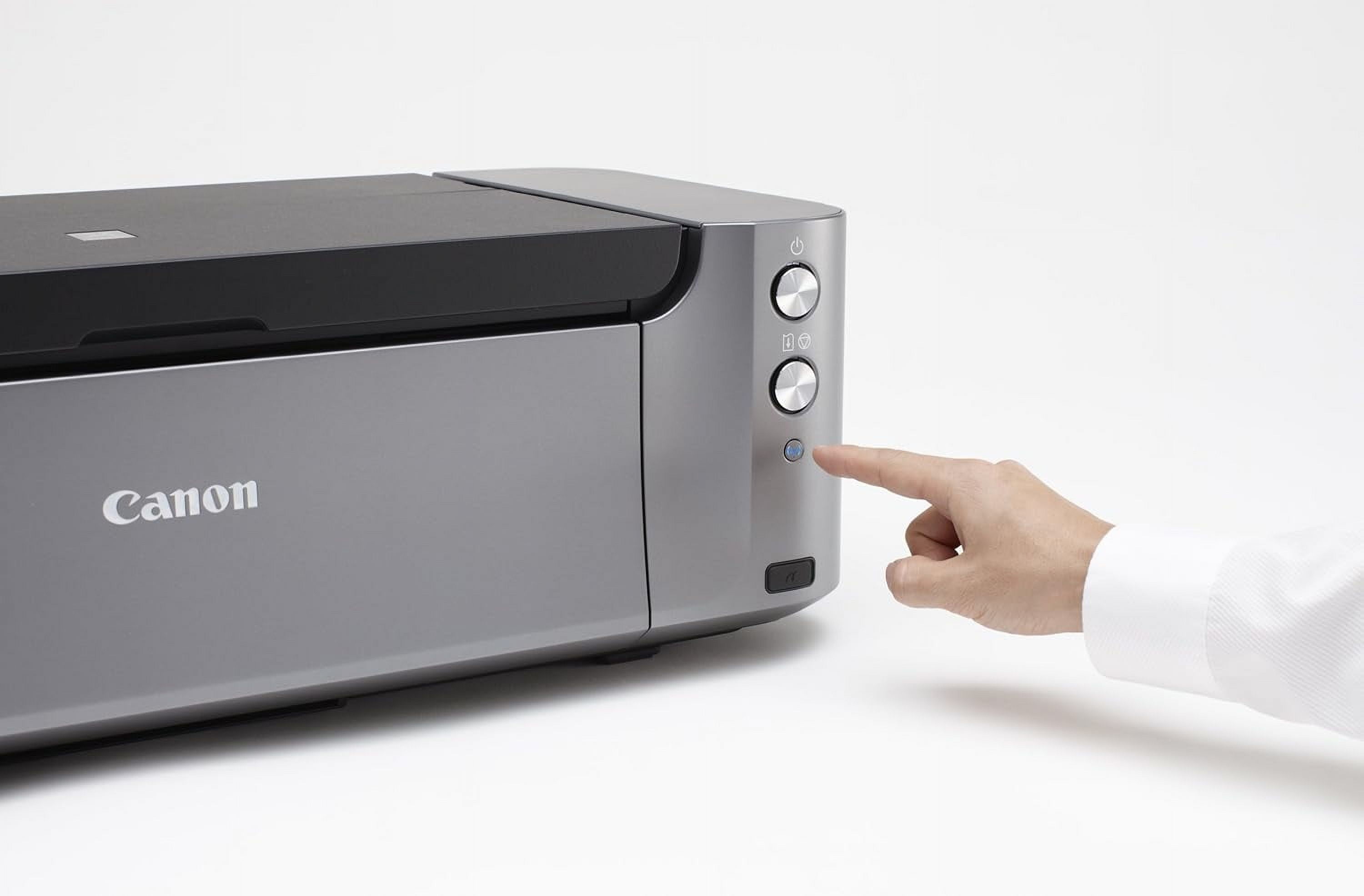 Canon PIXMA PRO-100 Professional Photo Printer, Gray, 1 Count 