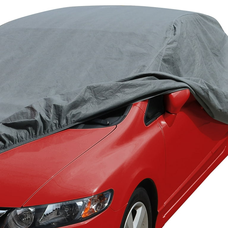 Motor Trend All Weather Protection, Universal Fit Car Cover, UV and Water  Proof, Secure Lock & Bag Included 