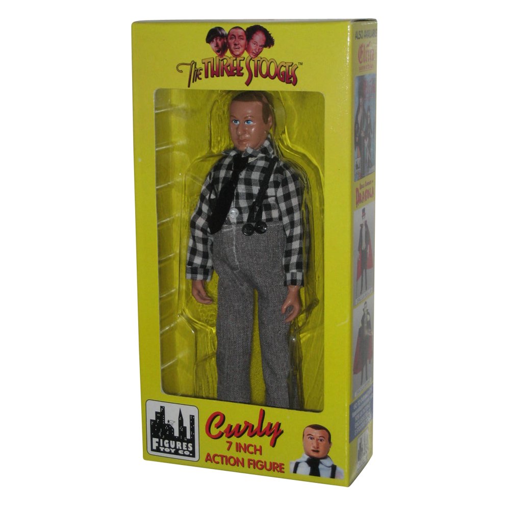 Three Stooges Figures Toy Co. (1999) Curly 7Inch Action Figure
