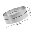 thumbnail image 2 of UPGRATOR Conector De Acero Inoxidable Para Ducto De Extractora Con Sin Costuras Y Alta Durabilidad, 2 of 8