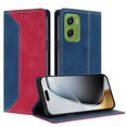 thumbnail image 1 of Funda FOXDOCK para Motorola Moto G06 de Cuero Premium Bicolor con Ranuras RFID, Carcasa Tipo Billetera Antigolpes y Soporte Plegable, 1 of 6