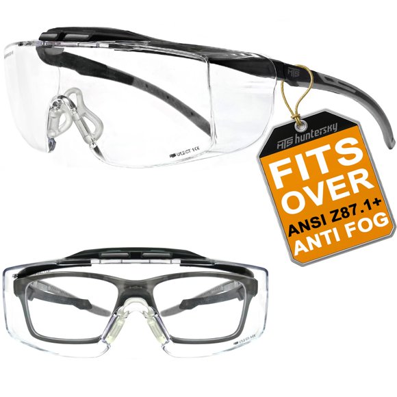 Gafas de seguridad HTS HUNTERSKY 3906L ANSI Z87 Antivaho UV400
