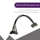 thumbnail image 2 of Cable Alimentación SATA Convertidor Concentrador Divisor Ventilador Refrigeración PC (SATA A 4x4 Pines), 2 of 7
