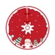 thumbnail image 4 of Falda para árbol de Navidad de 90 cm de diámetro, tapete para árbol de fiesta, suministros navideños, árbol de Navidad Estilo F, 4 of 9