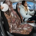 thumbnail image 2 of Uorisanigo Seat Covers for Cars, Trucks, & SUV, 2Pcs Car Accessories with Front Drive Seat Cover Protect Accessories for Women Men, Red Maple Leaf Print, 2 of 7