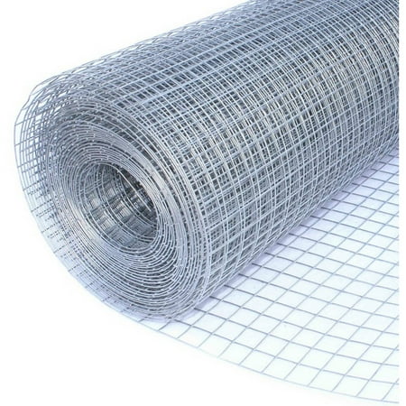 Aleko Galvanized Metal Wire Mesh for Construction, 16 gauge Wire - 40 Inch x 50 Ft