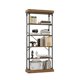 thumbnail image 1 of QinaQin Librero industrial de 6 niveles con repisas abiertas, estructura metálica y acabado vintage para sala, recámara u oficina en casa, 1 of 8