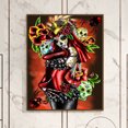 thumbnail image 2 of Drill Diamond Painting (DE8382) 5D Full Skull Beauty Kit de mosaico de punto de cruz (hg378) 40x50cm FLhrweasw Nuevo, 2 of 2